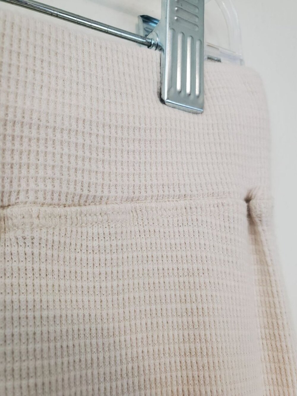 Monrow Baby Thermal Cuff Sweats, cream - Picture 3 of 12